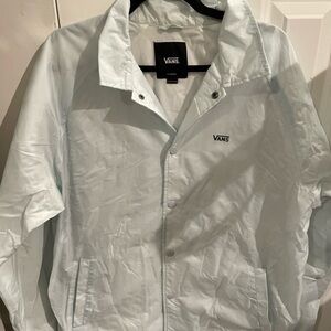 Vans Light Blue Snap-Front Jacket
